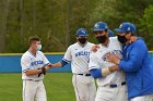 Baseball vs CGA  Wheaton College Baseball vs Coast Guard Academy during game two of the NEWMAC semi-finals playoffs. - (Photo by Keith Nordstrom) : Wheaton, baseball, NEWMAC
